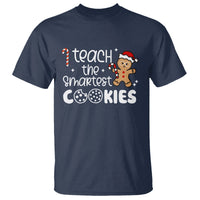 I Teach The Smartest Little Cookies Christmas Best Teacher T Shirt - Wonder Print Shop