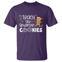 I Teach The Smartest Little Cookies Christmas Best Teacher T Shirt - Wonder Print Shop