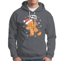 Op Snap Gingerbread Broken Leg Christmas Hoodie - Wonder Print Shop