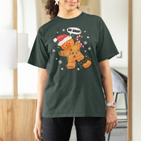 Op Snap Gingerbread Broken Leg Christmas T Shirt For Women - Wonder Print Shop