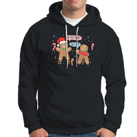 Shut Up Gingerbread Just Broken Feet Naught Christmas Hoodie - Wonder Print Shop
