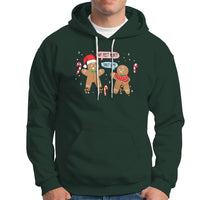 Shut Up Gingerbread Just Broken Feet Naught Christmas Hoodie - Wonder Print Shop