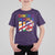 Funny Christmas LGBT T Shirt For Kid Santas Favorite Ho Rainbow - Wonder Print Shop
