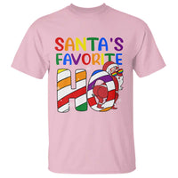 Funny Christmas LGBT T Shirt Santas Favorite Ho Rainbow - Wonder Print Shop