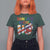 Funny Christmas LGBT T Shirt For Women Santas Favorite Ho Rainbow - Wonder Print Shop