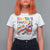 Funny Christmas LGBT T Shirt For Women Santas Favorite Ho Rainbow - Wonder Print Shop