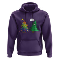 Funny Gay Christmas Hoodie Rainbow Christmas Tree LGBT