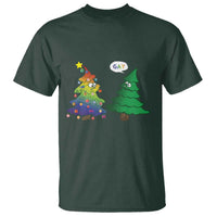 Funny Gay Christmas T Shirt Rainbow Christmas Tree LGBT - Wonder Print Shop