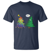Funny Gay Christmas T Shirt Rainbow Christmas Tree LGBT - Wonder Print Shop