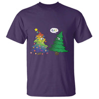 Funny Gay Christmas T Shirt Rainbow Christmas Tree LGBT - Wonder Print Shop