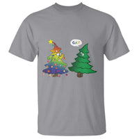 Funny Gay Christmas T Shirt Rainbow Christmas Tree LGBT - Wonder Print Shop