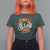 Funny Christmas LGBT T Shirt For Women Slay All Day Sleigh Rainbow - Wonder Print Shop