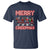 Horror Christmas T Shirt Merry Creepmas Horror Characters - Wonder Print Shop