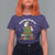 Gothic Xmas T Shirt For Women Making Spirits Bright Cute Ghost Christmas Tree - Wonder Print Shop