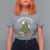 Gothic Xmas T Shirt For Women Making Spirits Bright Cute Ghost Christmas Tree - Wonder Print Shop
