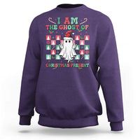 Funny Xmas Sweatshirt I Am The Ghost Of Christmas Present - Wonder Print Shop
