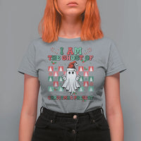 Funny Xmas T Shirt For Women I Am The Ghost Of Christmas Present - Wonder Print Shop