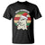 Gothic Xmas T Shirt Boo Humbug Santa Ghost - Wonder Print Shop