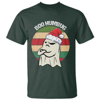 Gothic Xmas T Shirt Boo Humbug Santa Ghost - Wonder Print Shop