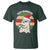 Gothic Xmas T Shirt Boo Humbug Santa Ghost - Wonder Print Shop