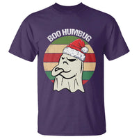 Gothic Xmas T Shirt Boo Humbug Santa Ghost - Wonder Print Shop
