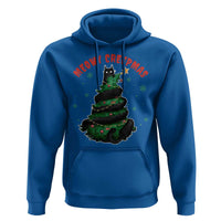 Gothic Xmas Hoodie Meowy Creepmas Cat Christmas Tree
