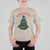 Gothic Xmas T Shirt For Kid Meowy Creepmas Cat Christmas Tree - Wonder Print Shop