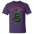 Gothic Xmas T Shirt Meowy Creepmas Cat Christmas Tree - Wonder Print Shop