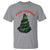 Gothic Xmas T Shirt Meowy Creepmas Cat Christmas Tree - Wonder Print Shop