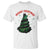 Gothic Xmas T Shirt Meowy Creepmas Cat Christmas Tree - Wonder Print Shop