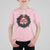 Gothic Christmas T Shirt For Kid Merry Creepmas Cat Wreath - Wonder Print Shop
