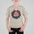 Gothic Christmas T Shirt For Kid Merry Creepmas Cat Wreath - Wonder Print Shop