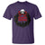 Gothic Christmas T Shirt Merry Creepmas Cat Wreath - Wonder Print Shop