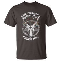 Gothic Xmas T Shirt Have Yourself A Scary Little Christmas Satan Pentagram - Wonder Print Shop