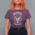 Gothic Xmas T Shirt For Women Have Yourself A Scary Little Christmas Satan Pentagram - Wonder Print Shop
