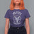 Gothic Xmas T Shirt For Women Have Yourself A Scary Little Christmas Satan Pentagram - Wonder Print Shop
