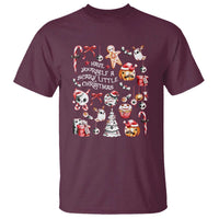 Gothic Xmas T Shirt Have Yourself A Scary Little Christmas - Wonder Print Shop