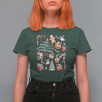 Gothic Xmas T Shirt For Women Have Yourself A Scary Little Christmas - Wonder Print Shop
