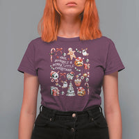 Gothic Xmas T Shirt For Women Have Yourself A Scary Little Christmas - Wonder Print Shop