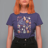 Gothic Xmas T Shirt For Women Have Yourself A Scary Little Christmas - Wonder Print Shop