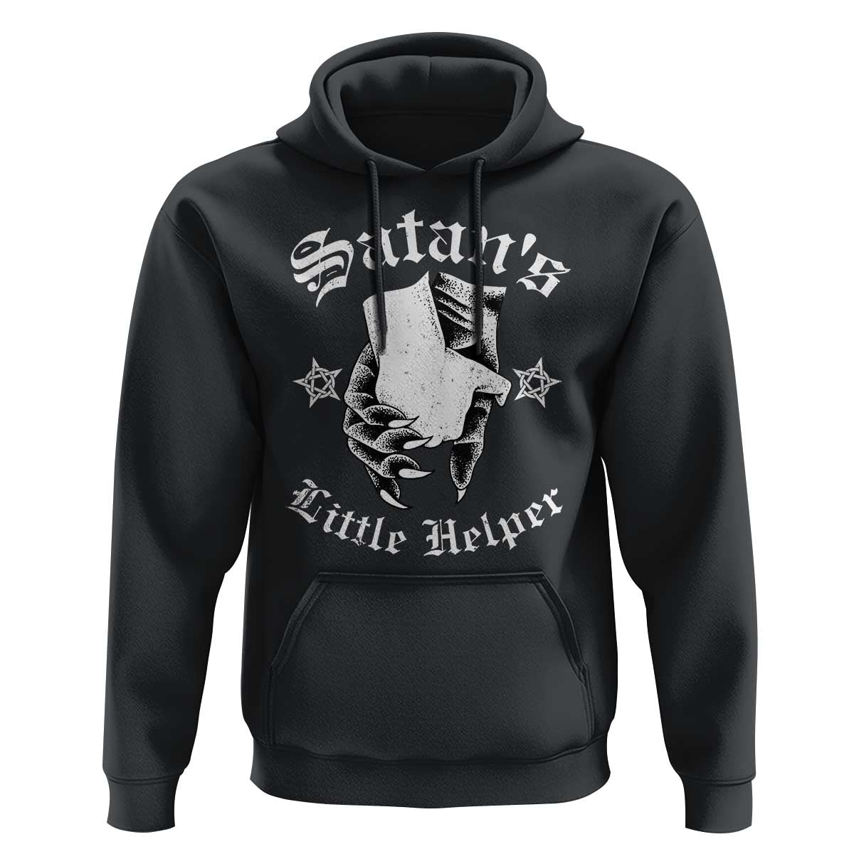 Funny Xmas Satan's Little Helper Hoodie