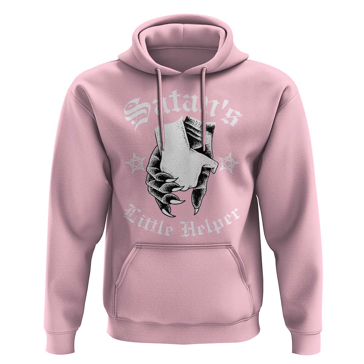 Funny Xmas Satan's Little Helper Hoodie