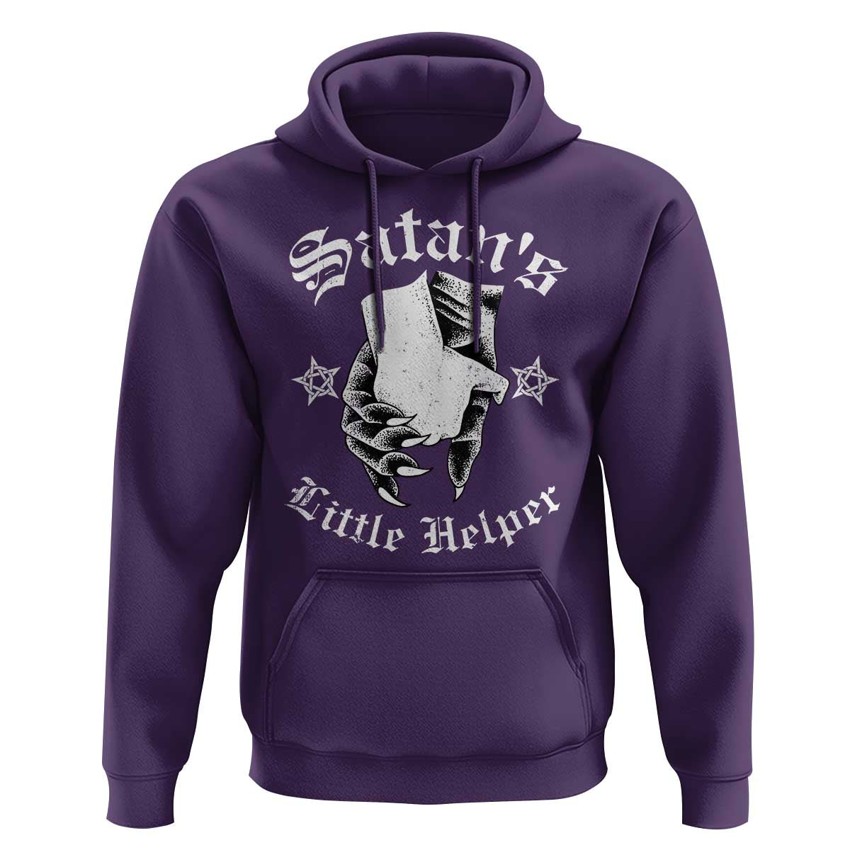 Funny Xmas Satan's Little Helper Hoodie