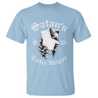 Funny Xmas Satan's Little Helper T Shirt - Wonder Print Shop