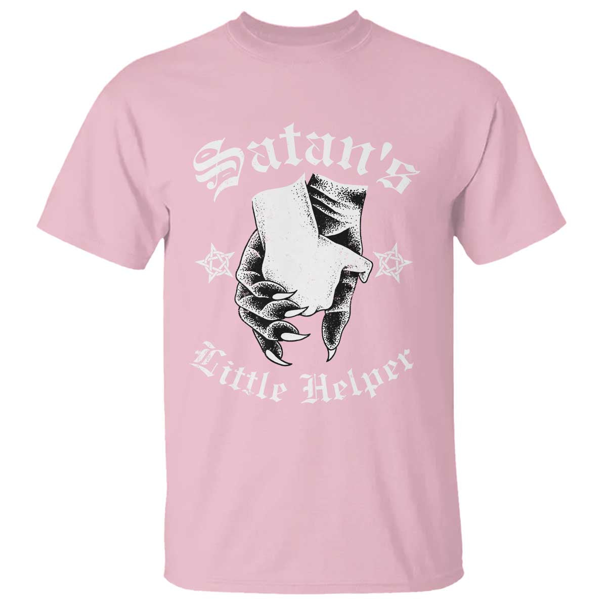 Funny Xmas Satan's Little Helper T Shirt - Wonder Print Shop