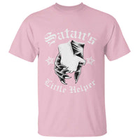 Funny Xmas Satan's Little Helper T Shirt - Wonder Print Shop