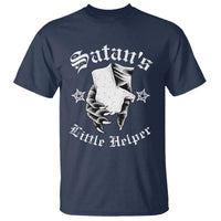 Funny Xmas Satan's Little Helper T Shirt - Wonder Print Shop