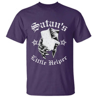 Funny Xmas Satan's Little Helper T Shirt - Wonder Print Shop