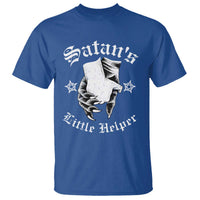 Funny Xmas Satan's Little Helper T Shirt - Wonder Print Shop