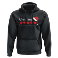Funny Christmas Hoodie Five Stars Totally Awesome Highly Recommend